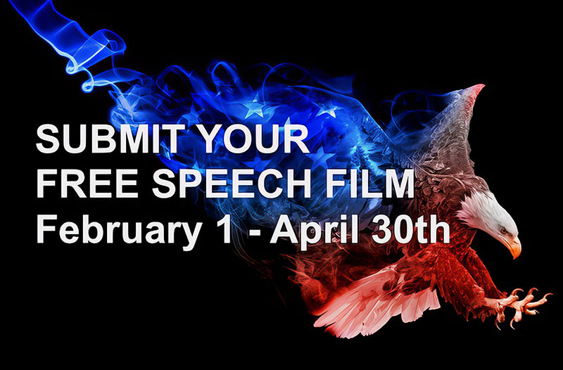 Speak out against injustice by submitting your film to American INSIGHT's 2023 Free Speech Film Festival! The Free Speech Film Festival honors filmmakers who create films that promote Free Speech, Human Rights, and the Rule of Law. Championing different perspectives and listening to other opinions is vital to the future of Democracy - and is at the core of American INSIGHT’s mission. JOIN US now by submitting your film to the 2023 Free Speech Film Festival before April 30 on Film Freeway. One film from the six “Official Selection” Winners is selected as the Free Speech Award-Winner by audiences of all ages from around the globe, including those in Philadelphia, Pennsylvania, a “cradle of liberty” for decades before the American Revolution. American INSIGHT is a nonpartisan, educational nonprofit and its annual Free Speech Film Festival that has a unique focus on education. The annual Free Speech Award Ceremony showcases the six “Official Selection” winners and features a screening of the final Free Speech Award-Winning film, plus an in-depth discussion with its Director. The six “Official Selection” films will be featured on the Free Speech Film Festival website in perpetuity, as well as on our distribution platform, Eventive, and all Directors will be interviewed for the Free Speech Spotlight Blog. The Free Speech Award-Winning film and its Director will also be promoted over American INSIGHT’s social media channels in perpetuity. In addition to entertaining and enlightening audiences, your film also educates them. Students enrolled in American INSIGHT's “Make History Every Day!” online course will write Free Speech Spotlight Blog posts about your film for years to come! Each Free Speech Award-Winning Director is also invited to participate in a SPEAK EZ hybrid gathering with students enrolled in "Make History Every Day!" These events are recorded and featured in perpetuity on the American INSIGHT and Free Speech Film Festival websites. Submit your film before April 30 on Film Freeway! For complete rules and regulations, including judging criteria and submission guidelines, visit our Free Speech Film Festival page on Film Freeway.